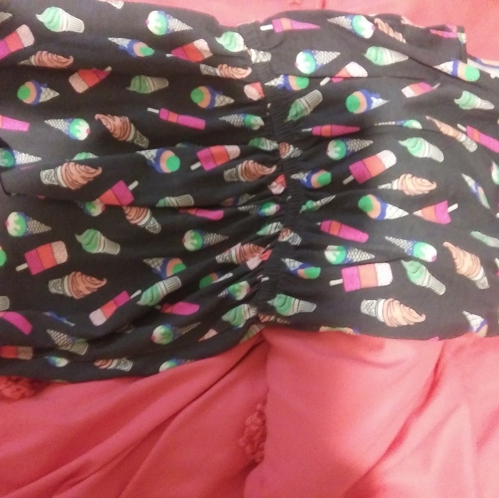 A girls popsicle dress shirt